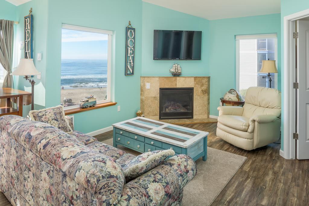 A Vista D'Mar Motel Lincoln City Exterior foto
